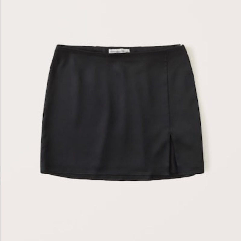 Abercrombie & Fitch Satin Mini Skirt
